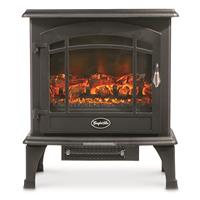Comfort Glow Sanibel Quartz Electric Stove Heater, 4,600 BTU