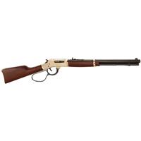 Henry 30-30 Brass, Lever Action, .30-30 Winchester, Large Loop, 20&amp;quot; Octagonal Barrel, 5 Rounds, 5 Round Capacity