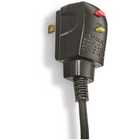 Resettable GFI safety plug to keep you protected