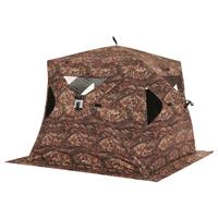 Clam Big Foot XL2000T Camo Hub Ice Fishing Shelter, 2-3 Person