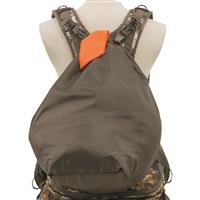 Game bag with orange safety flag