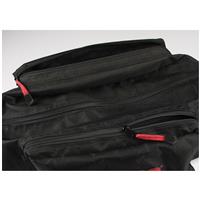 Two exterior zippered pockets for extra gear
