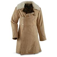 Russian Military Surplus Wool Trench Coat, Like New - 689662 ...