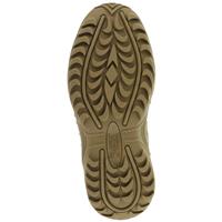 High-abrasion, slip-resistant, dual-density Mountain Trail rubber trail outsole