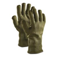 Hungarian Military Surplus Winter Gloves, 4 Pairs, New