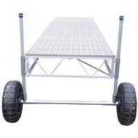 UPC 830043005263 product image for Patriot 24' Rolling Straight Poly Dock Kit | upcitemdb.com