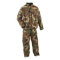 U.S. Military Surplus Chemical Suit, Woodland Camo, New
