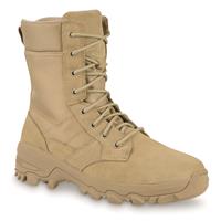 Bovine roughed-out suede and nylon upper in popular Coyote