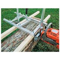 Works for big or small jobs - will cut any length of lumber, depending on your log length