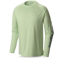 Columbia Men's PFG Terminal Tackle Long Sleeve Shirt, Key West/Vivid Blue