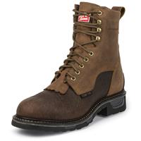 Tony Lama Men's Sierra Badlands TLX Western Waterproof Comp Toe Work Boots