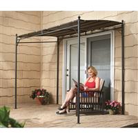 Simply place it against a wall or in front of a door to provide instant shade and shelter