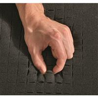 Pre-cut foam padding secures your guns