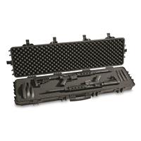 Securely holds 2 rifles