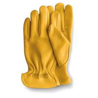 Guide Gear Mens Deerskin Leather Work Gloves Insulated, Thinsulate 40 Gram  