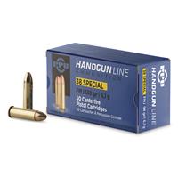 PPU, .38 Special, FMJ, 130 Grain, 50 Rounds