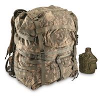 U.S. Military Surplus Field Pack with Frame