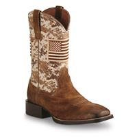 Ariat Men #039;s Sport Patriot Square Toe Western Boots