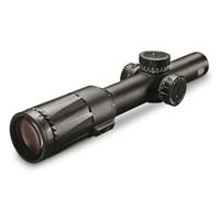 Illuminated first focal plane glass-etched R1 reticle