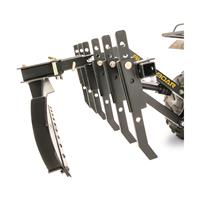 Parallel linkage design maintains a proper implement angle