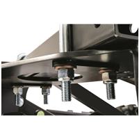 Easy attachment and heavy-duty hardware