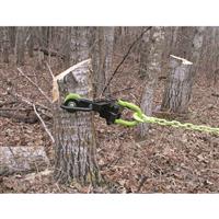 Clamps to trees 8in in diameter