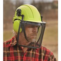 Visor shield can be worn up or down
