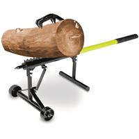 Adjustable hook with the quick-pin at 5 different positions for logs up to 18” – 20”