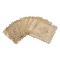 Each Set includes 10 handsome Doilies