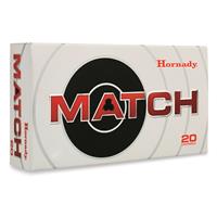 Hornady Match Ammunition, .300 Winchester Magnum, 178 Grain, ELD Match, 20 Rounds