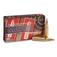 Hornady, Superformance, .308 Winchester, ELD Match, 168 Grain, 20 Rounds
