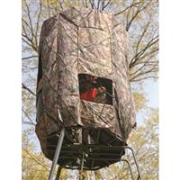 8 zippered windows for complete shooting coverage