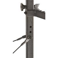 Adjustable seat and foot platform