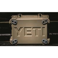 BearFoot™ non-slip feet keep the cooler in place, Tan