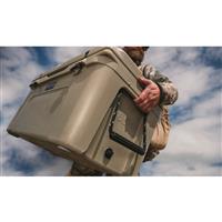 LipGrip™ handles make it easier to carry , White