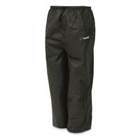 frogg toggs Men's Waterproof Bull Frogg Pants, Black