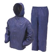 frogg toggs Kids' Waterproof Ultra Lite Rain Suit, 2 Piece, Blue