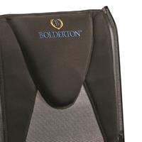 Extra padding on seat back and thigh area for supreme comfort