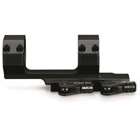 Two levers quickly mount and secure your scope