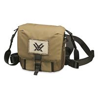 Bungee cord and nylon tab secure the protective cover