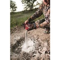 Saturates ground for lasting attraction