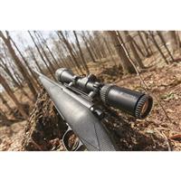 Vortex Optics Crossfire II 6-18x44 AO Riflescope With V-Brite MOA Reticle - Bundle With Rings And Free Hat, Fogproof, CF2-31029