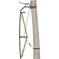 Primal Tree Stands Single Vantage Deluxe 17' Ladder Tree Stand with Jaw And Truss Stabilizer System