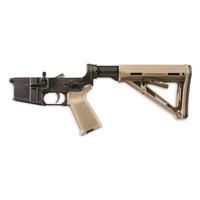 Anderson Complete Assembled AR-15 Lower Receiver, Multi-Cal, Magpul Stock and Grip, Tan