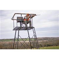 Steel frame and platform