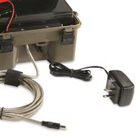 AC charging cord included