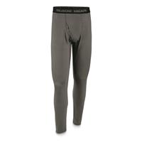 Guide Gear Men's Lightweight Base Layer Bottoms, Gray