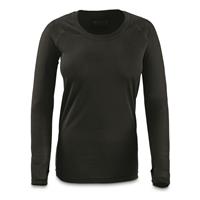 Guide Gear Women's Lightweight Base Layer Top, Black