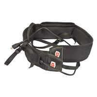 Neck strap is padded and adjustable