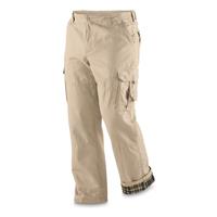 Guide Gear Men #039;s Flannel Lined Cargo Pants
